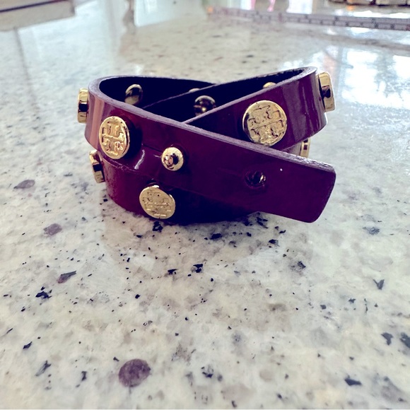 Tory Burch double wrap stud leather bracelet! - Picture 4 of 11
